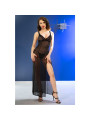 CHILIROSE BABYDOLL LARGO ENCAGE NEGRO CON TANGA DE LA MARCA CHILIROSE BABYDOLLS