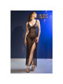 CHILIROSE BABYDOLL LARGO ENCAGE NEGRO CON TANGA DE LA MARCA CHILIROSE BABYDOLLS