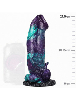 DILDO DOBLE PLACER BASILISK SILICONA GRANDE EPIC CYBERSILICOCK DE LA MARCA EPIC