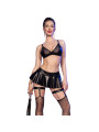 CONJUNTO LENCERÍA NEGRO CHILIROSE 3 PIEZAS SEDUCTOR DE LA MARCA CHILIROSE SETS