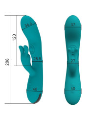 VIBRADOR RABBIT ARMONY 10 VELOCIDADES IMPERMEABLE DE LA MARCA ARMONY VIBRATORS