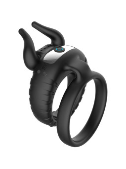 ANILLO VIBRADOR ARMONY 10 VELOCIDADES SILICONA NEGRO DE LA MARCA ARMONY FOR HIM
