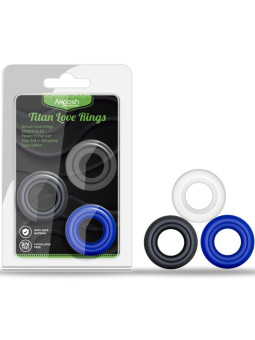 ANILLO VIBRADOR ARMONY TITAN LOVE SILICONA PREMIUM DE LA MARCA ARMONY FOR HIM