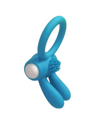 ANILLO VIBRADOR ARMONY MR BUNNY SILICONA VERDE DE LA MARCA ARMONY FOR HIM