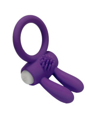 ANILLO VIBRADOR ARMONY MR BUNNY SILICONA PURPLE DE LA MARCA ARMONY FOR HIM