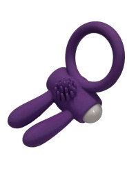 ANILLO VIBRADOR ARMONY MR BUNNY SILICONA PURPLE DE LA MARCA ARMONY FOR HIM