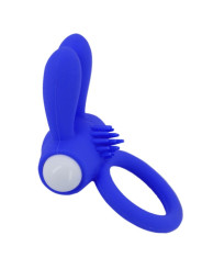 ANILLO VIBRADOR ARMONY MR BUNNY SILICONA AZUL DE LA MARCA ARMONY FOR HIM
