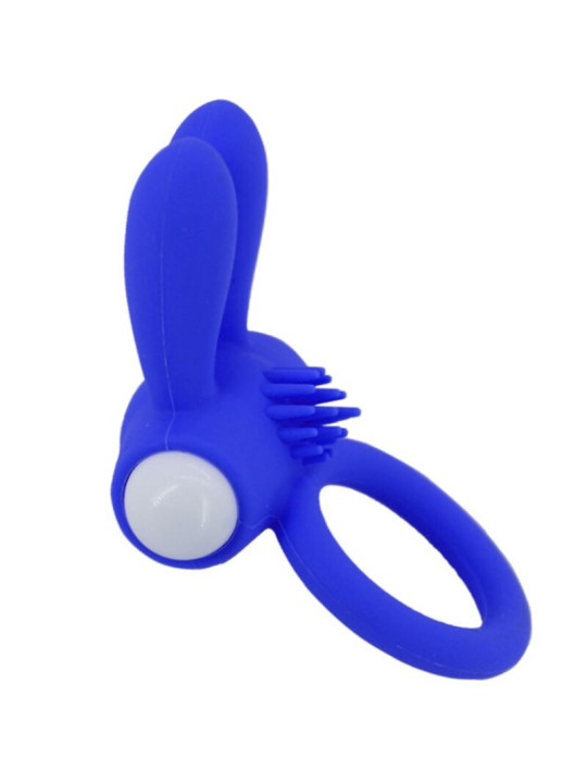 ANILLO VIBRADOR ARMONY MR BUNNY SILICONA AZUL DE LA MARCA ARMONY FOR HIM