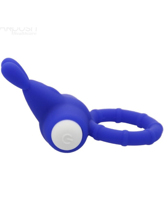 ANILLO VIBRADOR ARMONY MS BUNNY SILICONA AZUL DE LA MARCA ARMONY FOR HIM