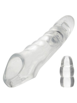 EXTENSOR DE PENE TRANSPARENTE CALEXOTICS MAXX AJUSTABLE DE LA MARCA CALEXOTICS
