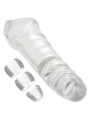 EXTENSOR DE PENE TRANSPARENTE CALEXOTICS MAXX AJUSTABLE DE LA MARCA CALEXOTICS