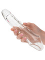 EXTENSOR DE PENE TRANSPARENTE CALEXOTICS MAXX AJUSTABLE DE LA MARCA CALEXOTICS
