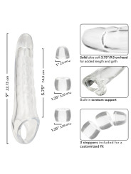 EXTENSOR DE PENE TRANSPARENTE CALEXOTICS MAXX AJUSTABLE DE LA MARCA CALEXOTICS