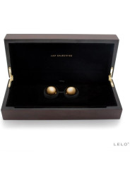 LELO LUNA BEADS ORO 20K - BOLAS VIBRADORAS DE LUJO DE LA MARCA LELO