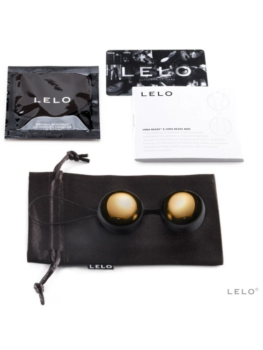 LELO LUNA BEADS ORO 20K - BOLAS VIBRADORAS DE LUJO DE LA MARCA LELO