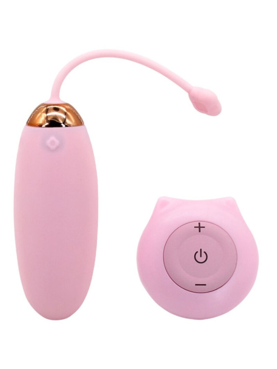 HUEVO VIBRADOR KITTY FUN 10 MODOS CONTROL REMOTO ROSA DE LA MARCA ARMONY STIMULATORS