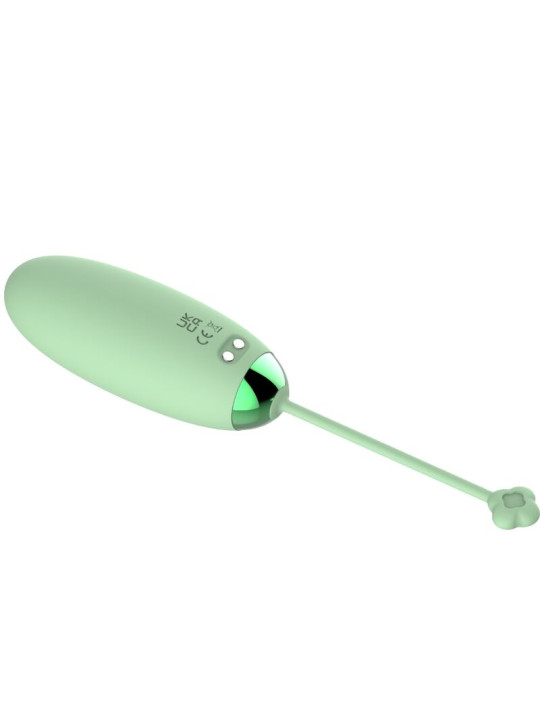 HUEVO VIBRADOR KITTY FUN 10 MODOS CONTROL REMOTO VERDE DE LA MARCA ARMONY STIMULATORS