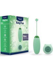 HUEVO VIBRADOR KITTY FUN 10 MODOS CONTROL REMOTO VERDE DE LA MARCA ARMONY STIMULATORS