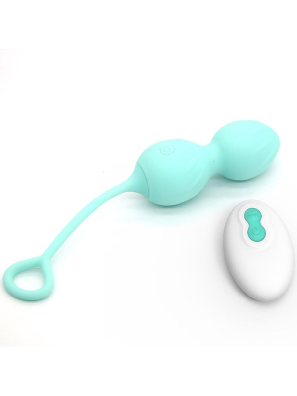 PESAS VAGINALES VIBRADOR REMOTO 10 NIVELES VERDE ARMONY DE LA MARCA ARMONY VIBRATORS