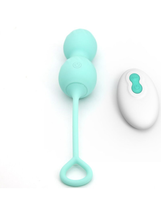 PESAS VAGINALES VIBRADOR REMOTO 10 NIVELES VERDE ARMONY DE LA MARCA ARMONY VIBRATORS