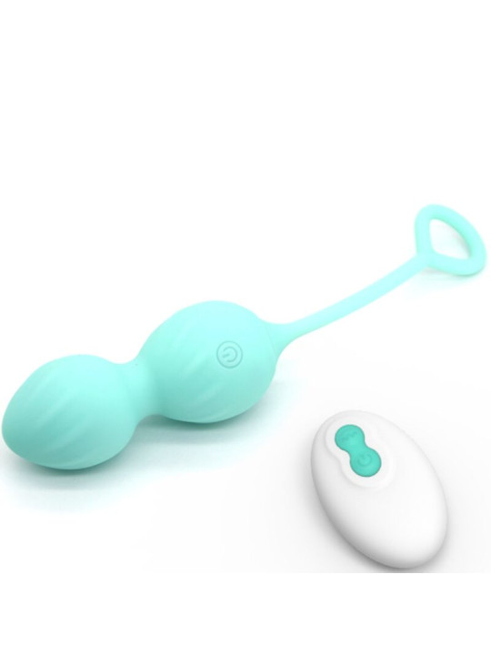 PESAS VAGINALES VIBRADOR REMOTO 10 NIVELES VERDE ARMONY DE LA MARCA ARMONY VIBRATORS