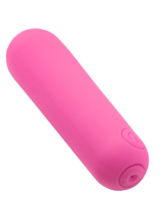 BALA VIBRADORA SILICONA 10 MODOS USB RECARGABLE ROSA DE LA MARCA ARMONY STIMULATORS