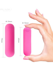 BALA VIBRADORA SILICONA 10 MODOS USB RECARGABLE ROSA DE LA MARCA ARMONY STIMULATORS