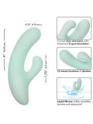VIBRADOR CALEXOTICS PACIFICA FIJI ESTIMULADOR PUNTO G 10 MODOS DE LA MARCA CALEXOTICS