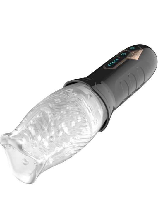 MASTURBADOR VIBRADOR ORAL BELUCCI BLANCO - ARMONY DE LA MARCA ARMONY FOR HIM
