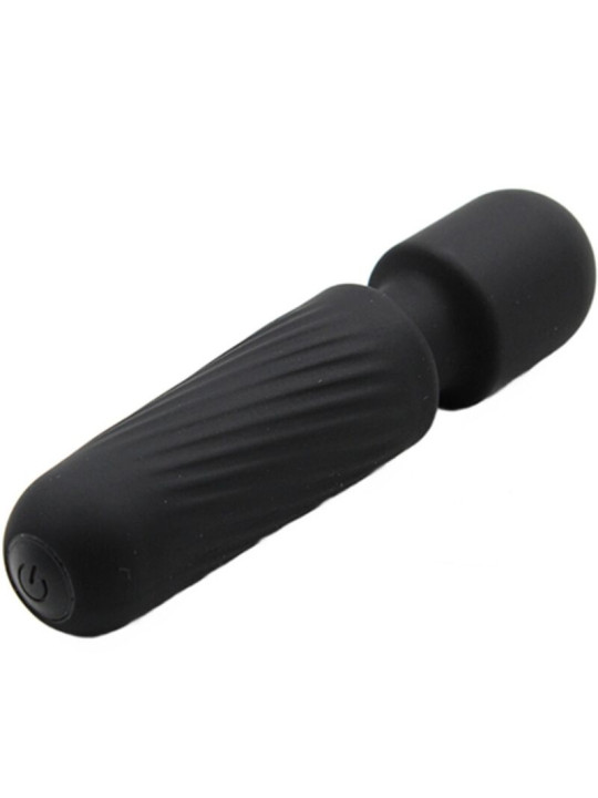 VIBRADOR RECARGABLE ARMONY 10 MODOS SILICONA SUAVE NEGRO DE LA MARCA ARMONY MASSAGERS