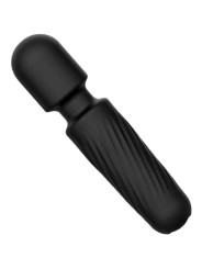 VIBRADOR RECARGABLE ARMONY 10 MODOS SILICONA SUAVE NEGRO DE LA MARCA ARMONY MASSAGERS