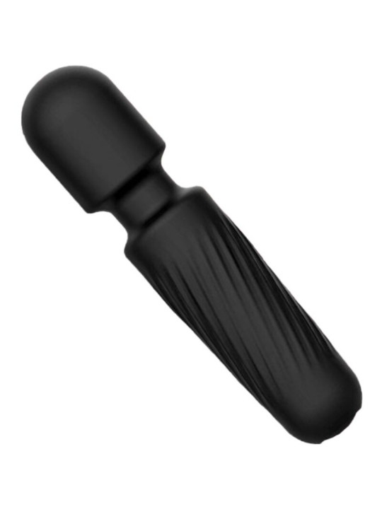 VIBRADOR RECARGABLE ARMONY 10 MODOS SILICONA SUAVE NEGRO DE LA MARCA ARMONY MASSAGERS