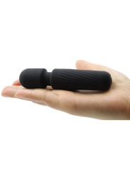 VIBRADOR RECARGABLE ARMONY 10 MODOS SILICONA SUAVE NEGRO DE LA MARCA ARMONY MASSAGERS