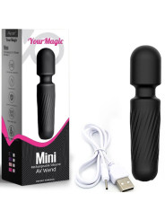 VIBRADOR RECARGABLE ARMONY 10 MODOS SILICONA SUAVE NEGRO DE LA MARCA ARMONY MASSAGERS
