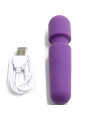 VIBRADOR RECARGABLE ARMONY 10 MODOS SILICONA SUAVE MORADO DE LA MARCA ARMONY MASSAGERS