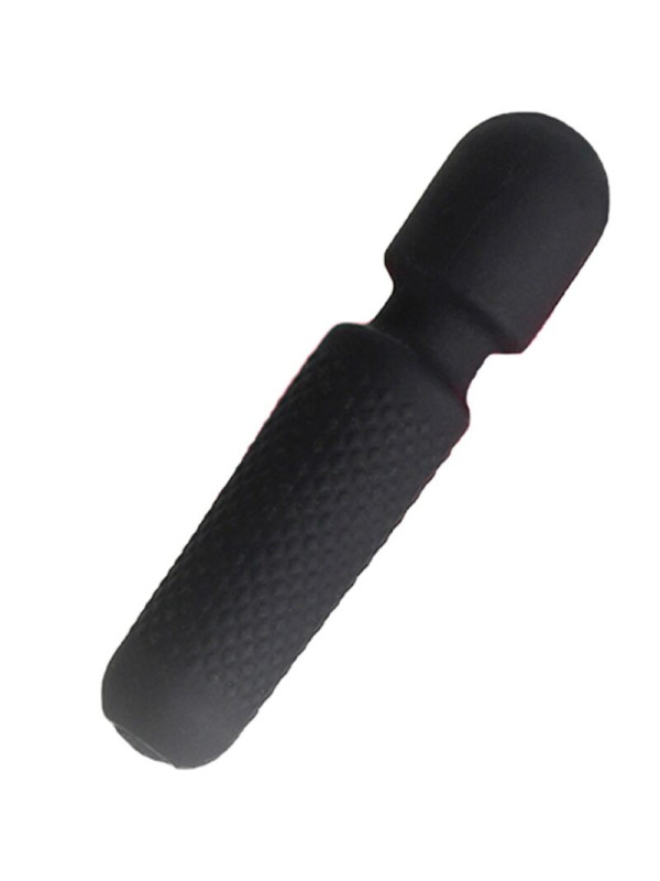 VIBRADOR RECARGABLE ARMONY 10 MODOS SILICONA SUAVE NEGRO DE LA MARCA ARMONY MASSAGERS