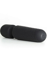 VIBRADOR RECARGABLE ARMONY 10 MODOS SILICONA SUAVE NEGRO DE LA MARCA ARMONY MASSAGERS