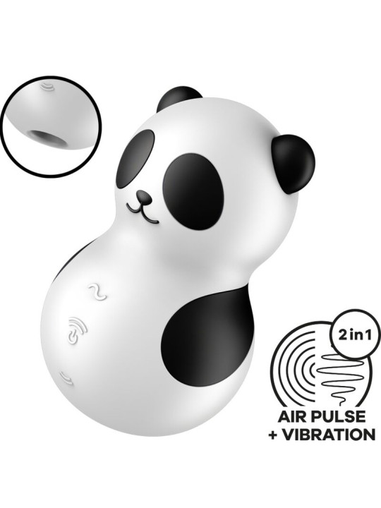 SATISFYER POCKET PANDA VIBRADOR PULSOS AIRE IMPERMEABLE DE LA MARCA SATISFYER AIR PULSE