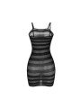 BODYSTOCKING DE REJILLA CON FRANJAS NEGRO SUBBLIME DE LA MARCA SUBBLIME DRESSES