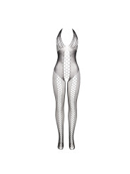 BODYSTOCKING NEGRO ESPALDA ABIERTA Y DETALLES ENTRECRUZADOS SUBBLIME DE LA MARCA SUBBLIME BODYSTOCKINGS