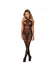 BODYSTOCKING DE REJILLA NEGRO CON TIRANTES CRUZADOS SUBBLIME DE LA MARCA SUBBLIME BODYSTOCKINGS
