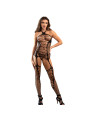 BODYSTOCKING CROTCHLESS DE REJILLA NEGRO SUBBLIME DE LA MARCA SUBBLIME BODYSTOCKINGS