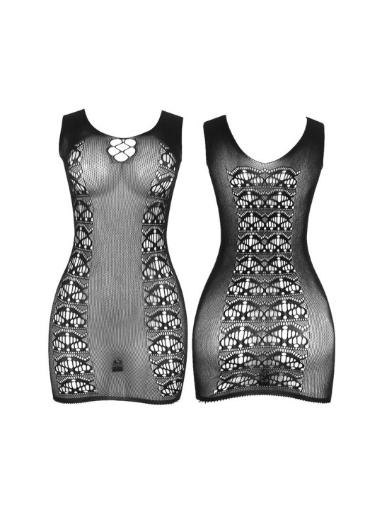 BODYSTOCKING DE REJILLA CORTO NEGRO SUBBLIME TALLA ÚNICA DE LA MARCA SUBBLIME DRESSES