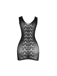 BODYSTOCKING DE REJILLA CORTO NEGRO SUBBLIME TALLA ÚNICA DE LA MARCA SUBBLIME DRESSES