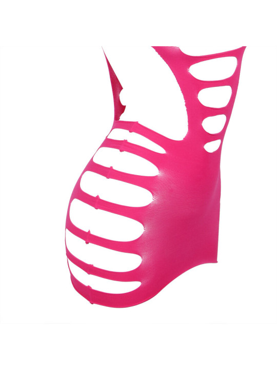 BODYSTOCKING DE REJILLA ROSA MANGA LARGA SUBBLIME DE LA MARCA SUBBLIME DRESSES