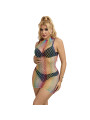 BODYSTOCKING REJILLA ARCOÍRIS SIN MANGAS SUBBLIME DE LA MARCA SUBBLIME DRESSES