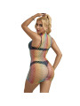 BODYSTOCKING REJILLA ARCOÍRIS SIN MANGAS SUBBLIME DE LA MARCA SUBBLIME DRESSES
