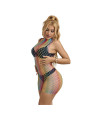 BODYSTOCKING REJILLA ARCOÍRIS SIN MANGAS SUBBLIME DE LA MARCA SUBBLIME DRESSES