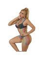 BODYSTOCKING REJILLA ARCOÍRIS SIN MANGAS SUBBLIME DE LA MARCA SUBBLIME DRESSES