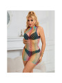 BODYSTOCKING REJILLA ARCOÍRIS SIN MANGAS SUBBLIME DE LA MARCA SUBBLIME DRESSES